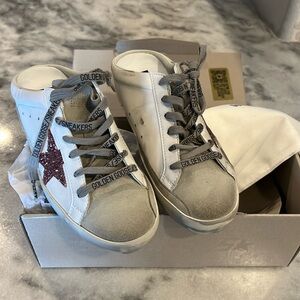 NEW Golden Goose Super-Star Sabot Mule Sneaker (Women)
